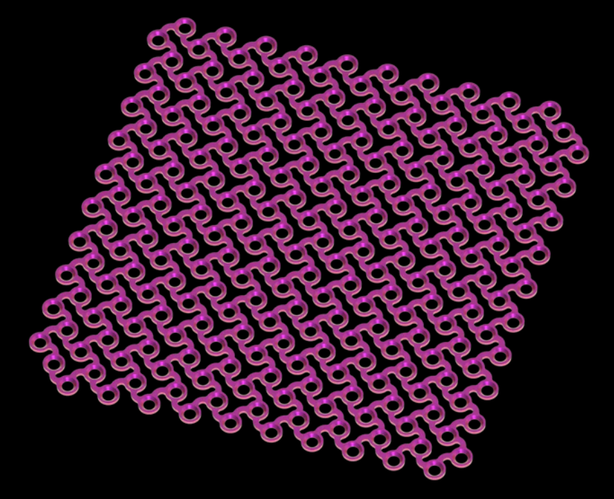 1.5MM MESH PLATE 0.5MM THICKNESS