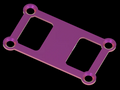 1.5MM NEURO RECTANGLE PLATE