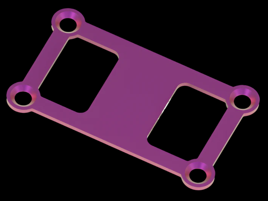 1.5MM NEURO RECTANGLE PLATE