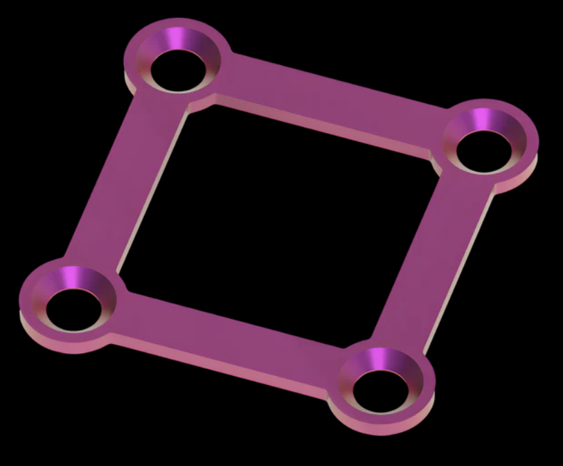 1.5MM SQUARE FRAME PLATE