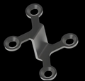 2.0MM DOUBLE CURVED CHIN PLATE