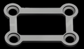 2.0MM RECTANGULAR FRAME PLATE