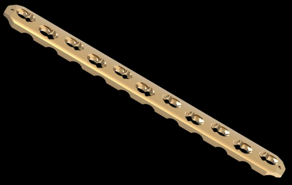 4.5/5.0MM POLY AXIAL BROAD LOCKING PLATE
