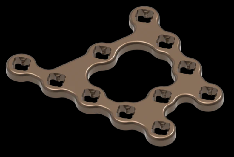 2.4MM POLY AXIAL CUBOID LOCKING PLATE