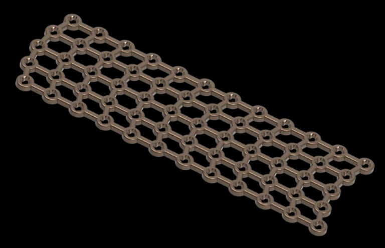 2.4/2.7MM POLY AXIAL MESH LOCKING PLATE