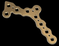 2.7MM POLY AXIAL CALCANEUM SINUSTARSIS LOCKING PLATE