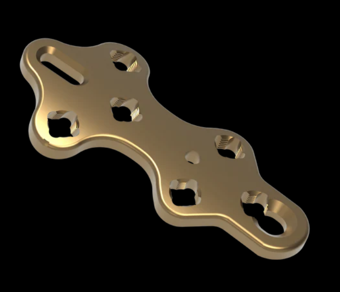2.4MM POLY AXIAL 1ST TMT FUSION PLATE
