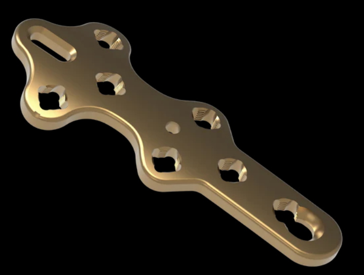 2.4MM POLY AXIAL 1ST TMT FUSION PLATE