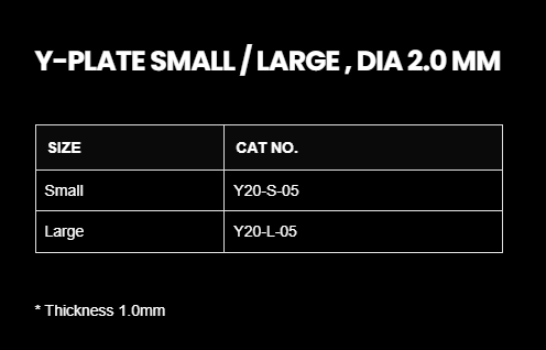 2.0MM Y PLATE