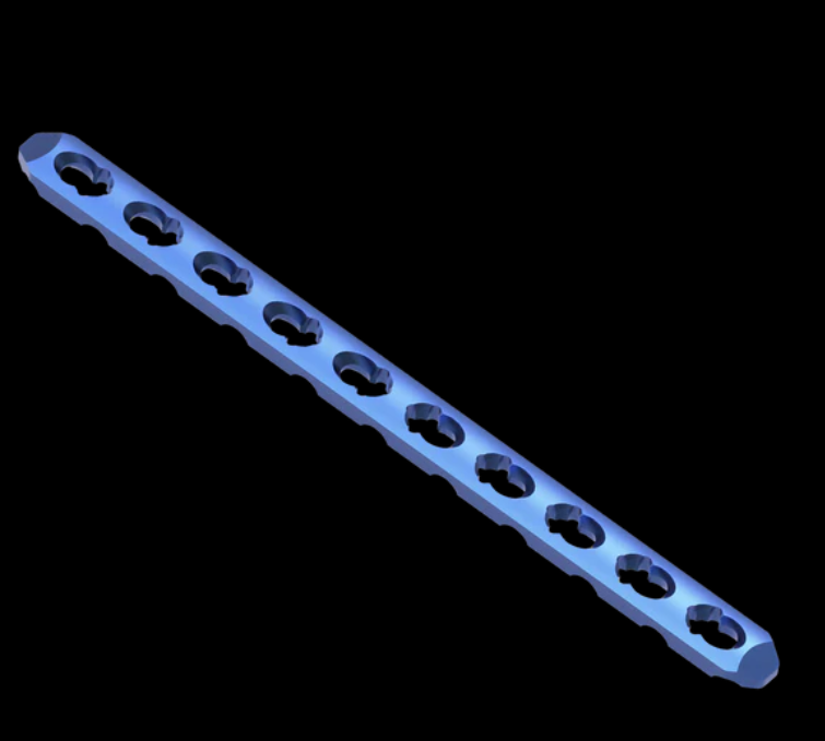 3.5MM POLY AXIAL SMALL COMPRESSION LOCKING PLATE