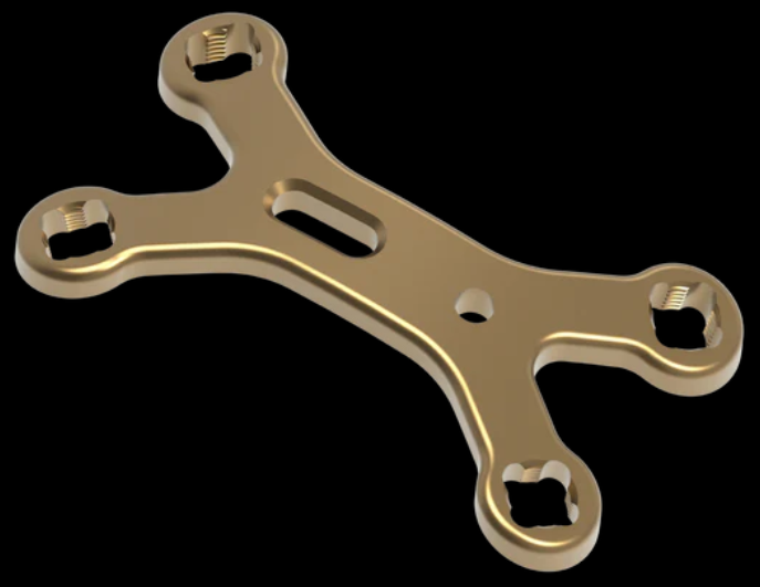 2.4MM POLY AXIAL X-PLATE
