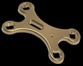 2.4MM POLY AXIAL X-PLATE